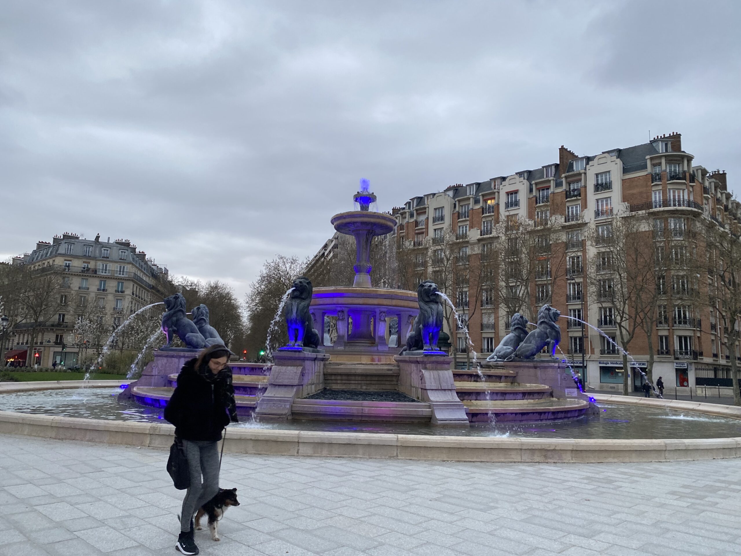 Fontaine aux lions, 12ème arrondissement - Félix Le Guyader
