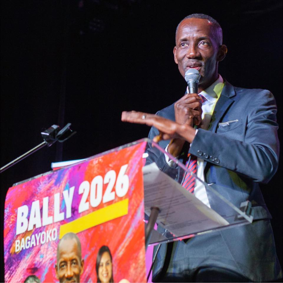 Meeting de Baly Bagayoko. Maire élu à St Denis