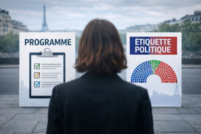 Les Parisiens votent-ils pour un programme ou pour une étiquette politique ? 