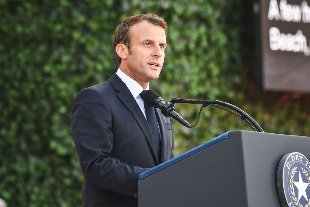Le président Emmanuel Macron
